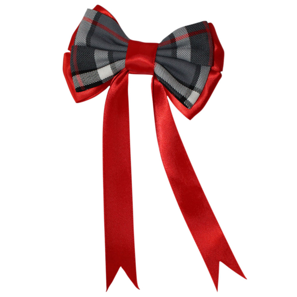 Ponytail Bow Clips with Tails - N.Reso